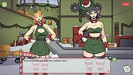 3D animated game with big-boobed babes and horny elves