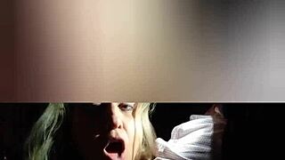 Stella Still Delivers Intense Blowjob And Suck In Car At Swing Door