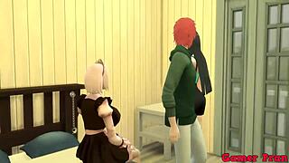 Talking about Sakura and Hinata waiting for a wild trio with Sasori