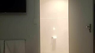 Stranger calls sexy blonde milf chastity-eve, blindfolds her, and fucks her roughly in latex.