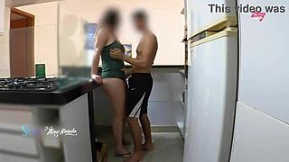 cooking with husband at home