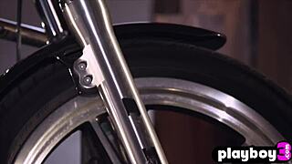 Jaime Edmondson Rips Clothes To Show Big Tits And Pussy