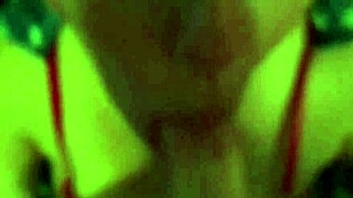 busty wife gives a sloppy blowjob to her mature lover