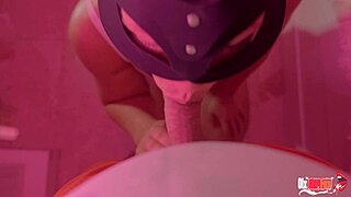 Blonde Babe Gives Handjob and Swallows Cum in Facial Cumshot