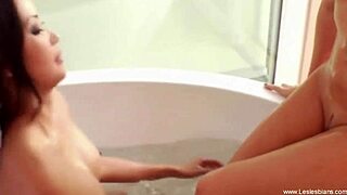 Suki from Asia and Heathera share a glamour session