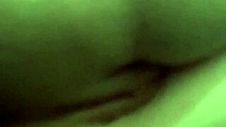 redhead milf feels excited teasing her fat pussy at home.