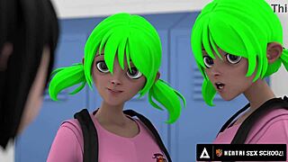 Hentai Milf Craves Student Cum in Wild Class Show