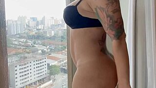 blonde milf wife takes huge cock doggystyle