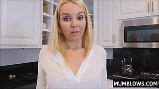 Intense Desire Builds as MILF Stepmom Gets Banged Hard by Stepson in POV