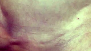 Shaved Mature Almost Caught Stroking Cock!