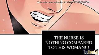 My dick has superpowers, I tell the milf mommy in this hentai episode with anime teacher