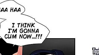 My dick has superpowers, I tell the milf mommy in this hentai episode with anime teacher