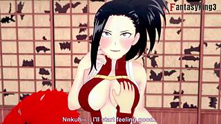 Miss Momo with the sexy blowjob