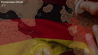 german beauty lisa anmach bangs bearded mature guy