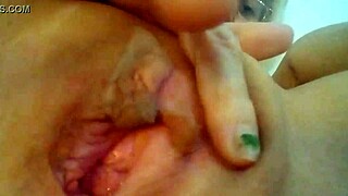 stella batendo forte na buceta grelhuda e cuzinho inchado