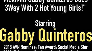 Meximilf Gabby Quinteros Does 3Way With 2 Hot Y