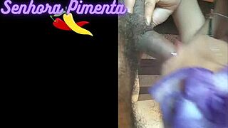 A delicious compilation of handjob and blowjob with Mrs. Pimenta and her partner
