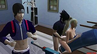 In this Japanese Hentai video, Wife gets fucked in front of her cuckold husband