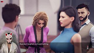 Big tits HD video of a game character