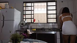 Latina Client Sucks Cock In Cowgirl Ride