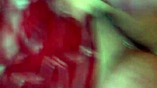 Mature hands tease huge tits in handjob