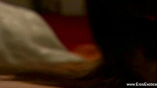 An Indian beauty demonstrates her skills in a casual conversation.