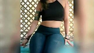 Pierced Pussy Drilled Outside Like a Wild Slut!