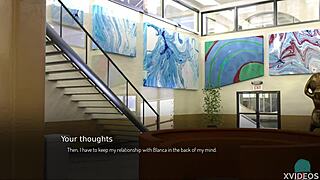 College Bound Anna Shows Off Her Nice Tushy