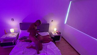 This amateur video captures big ass MILF getting pounded on the behind