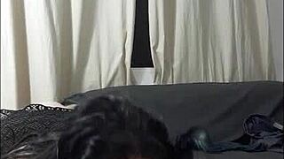 Thick Stepmom Sucks Stepson's Cock Dry, He Almost Vomits