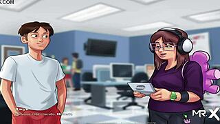 SummertimeSaga - Orc Cosplay with Green Pussy in Wild Monster Anime Sex E4 92. Dive into This Hentai Game Costume Action.