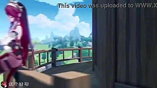 genshin impact hmv featuring characters with big tits and ass