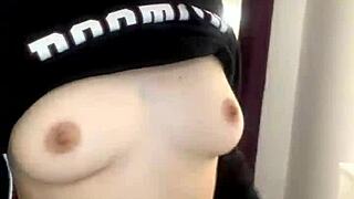 Russian hotties dance and flash juicy tits on cam