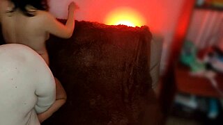 Real amateur housewife gets neighbor fucked