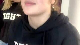 Russian hotties dance and flash juicy tits on cam