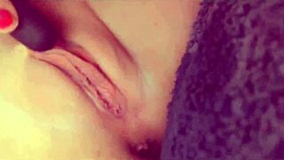 Blonde MILF Uses Squirting Clit Stimulator Effectively.