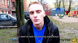 A young man selects his teacher for passionate sex tonight.