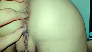 Hey, that young mexican in pajamas rides her neighbor's cock from behind without panties