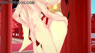 Chun-Li feels intense pleasure in hard doggystyle Street Fighter POV.