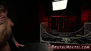 Rough Gangbang Creampie with Milf