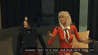 Sims 4 Wicked Halloween: Rejuvenation Sperm in Cartoon Missionary Action