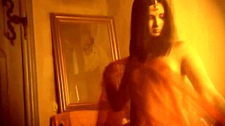 Sexy and hot Indian milf in lingerie