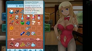 HuniePop; unsimulated adult content: Naughty mature mom uncut gameplay