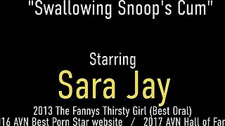 Busty cougar sara jay gets her juicy pussy dicked doggystyle with big black cock and rides it cowgirl.