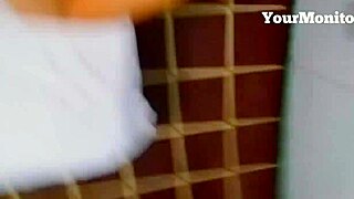 the mature woman reaches intense orgasm with her pussy