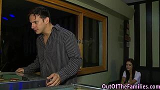 stepdaughter got cum all over her face