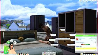 pregnant prostitute gets her ass fucked hard by pimp!