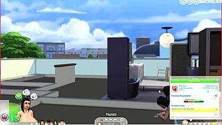 pregnant prostitute gets her ass fucked hard by pimp!