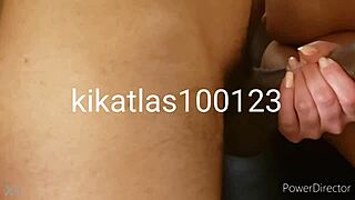 Wife enjoys massage threesome with husband