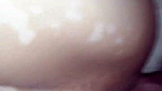 Intense hardcore fucking with my hot wife and her monster cock lover